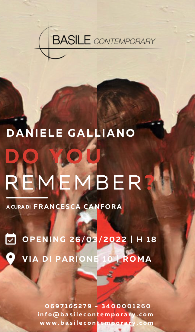 Daniele Galliano – Do you remember?